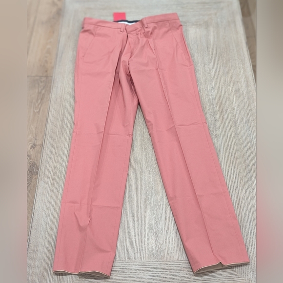HUGO Other - $199 Mens HUGO Hugo Boss "Hesten" Stretch Cotton Dress Pants Pink 34